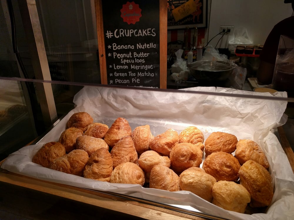 Freshly baked croissants and pastries